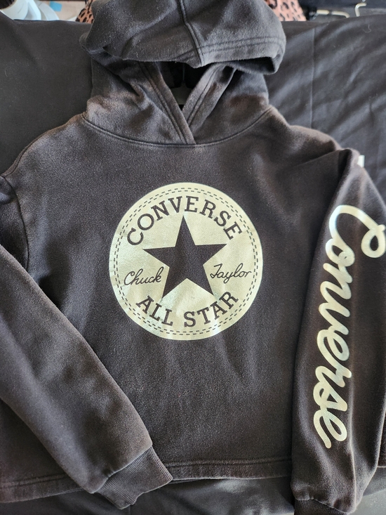 Converse Tops - Converse Black All Star Hoodie